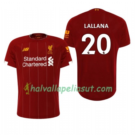 Jalkapallo Pelipaidat Liverpool Adam Lallana 20 Kotipaita 2019-2020 Lyhythihainen